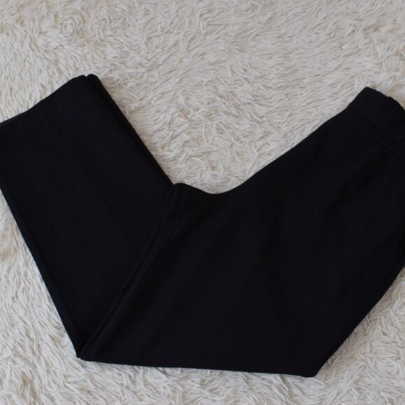 Vintage 90s Black Wool PLeated Trousers size 12 | 32 waist - Picture 7 of 8